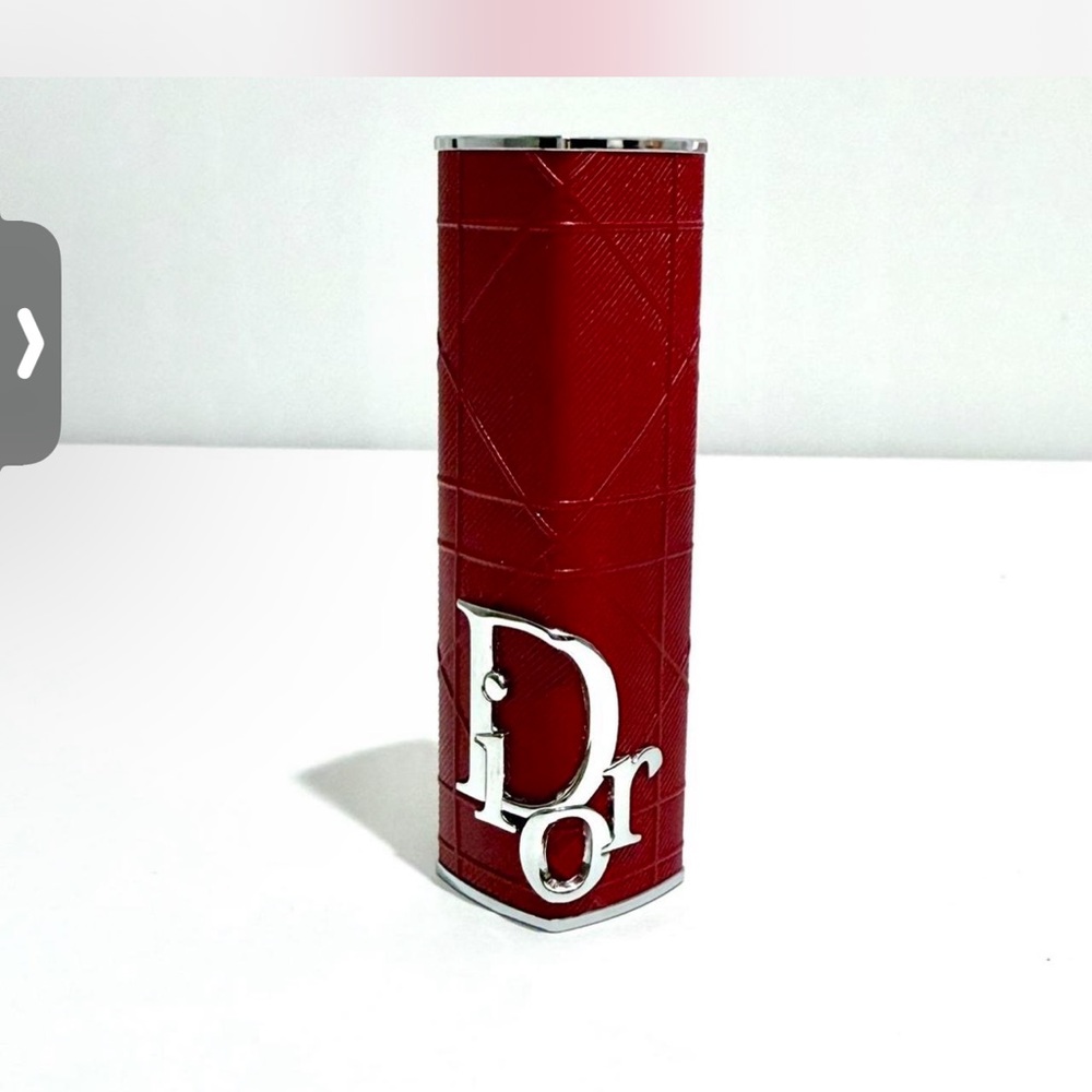 Dior Rouge Lipstick with Silver Accents